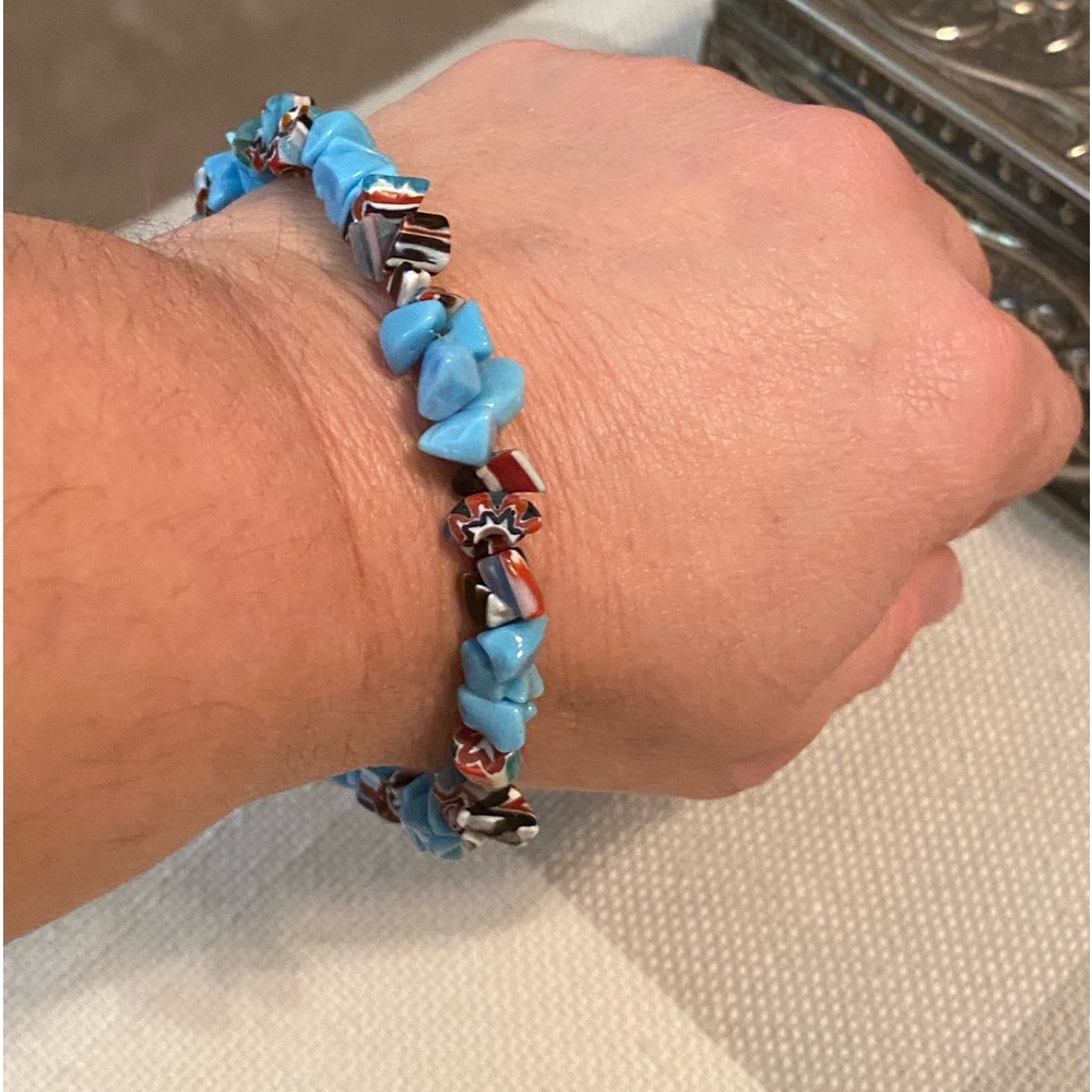 Handmade pebble bracelets-2 - Picture 3 of 11